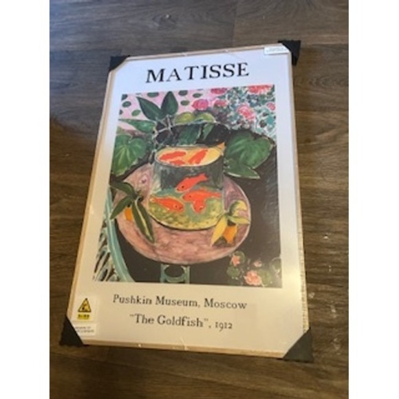 Henri Matisse Art Print Collection Vintage Museum Posters 3 Piece Set Framed - Picture 6 of 8